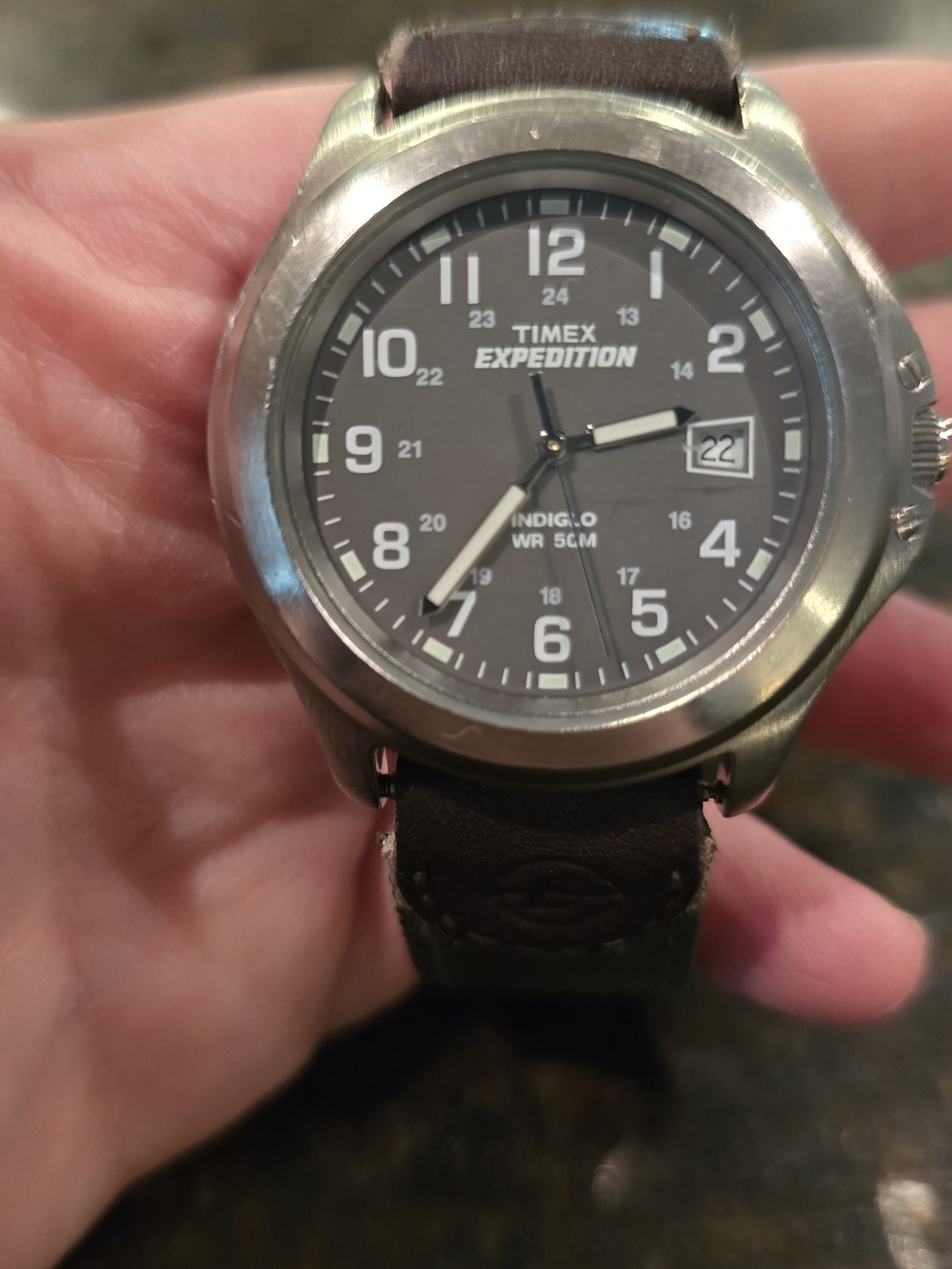 Timex Expedition Men's Gray Indiglo